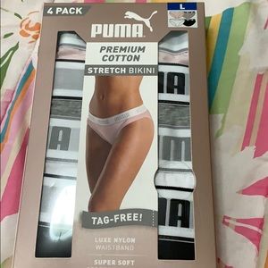 premium cotton stretch bikini underwear